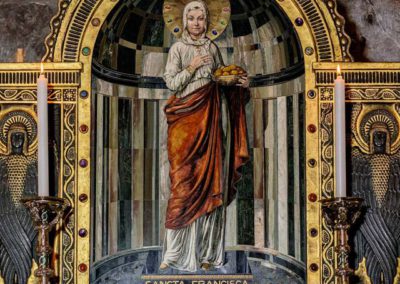 A krasznahorkai mauzóleum Szent Franciska-képe