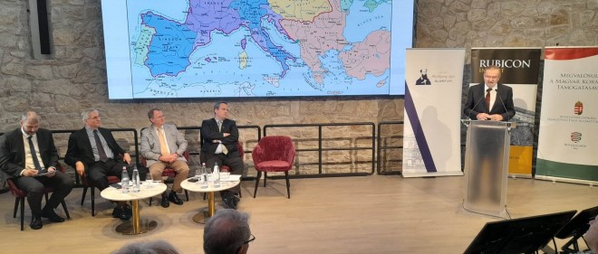 „Gazdasági hadviselés” címmel tartott konferenciát a Rubicon Intézet