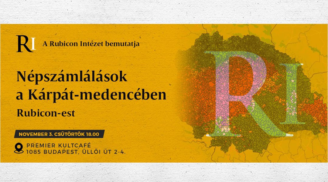 Rubicon-est: Népszámlálások a Kárpát-medencében