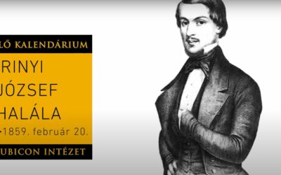 Irinyi József halála (1859. február 20.)