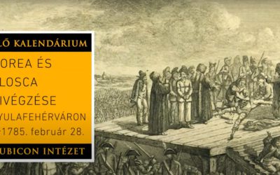 Horea és Closca kivégzése Gyulafehérváron (1785. február 28.)