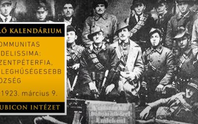 Communitas Fidelissima: Szentpéterfa, a Leghűségesebb Község (1923. március 9.)