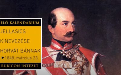 V. Ferdinánd Jellasicsot nevezi ki horvát bánnak (1848. március 23.)