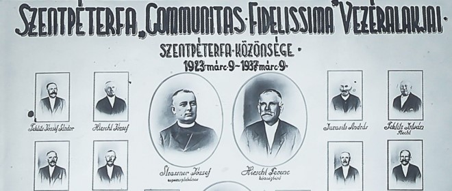 1923. március 9. – Communitas Fidelissima – Szentpéterfa, a Leghűségesebb Község