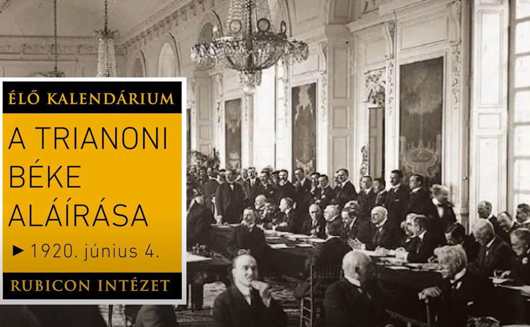 A trianoni béke aláírása – 1920. június 4.