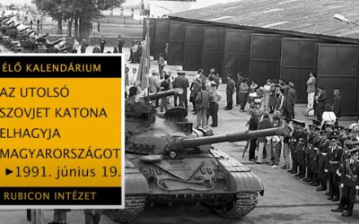 Az utolsó szovjet katona elhagyja Magyarországot – 1991. június 19.