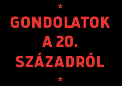 Gondolatok a 20. századról – könyvajánló Intézetünk igazgatójától