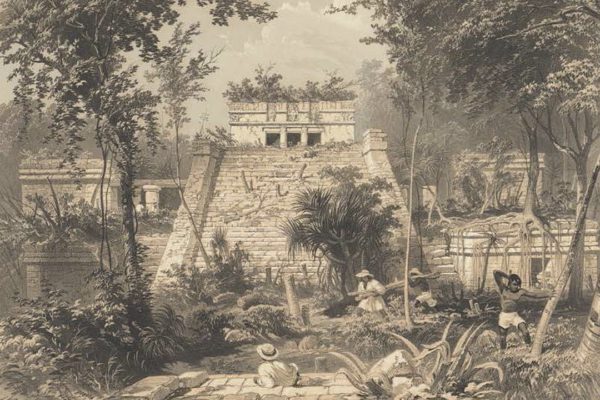 Tulum romjai Frederick Catherwood litográfiáján