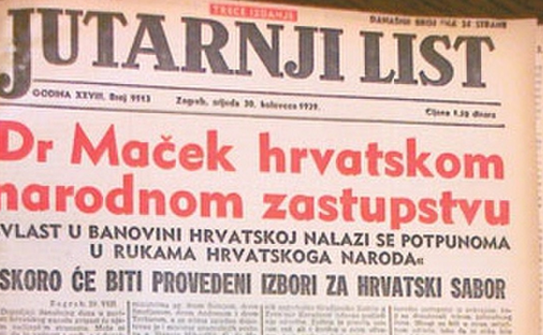 Az 1939. augusztusi horvát–szerb kiegyezés