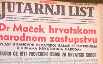 Az 1939. augusztusi horvát–szerb kiegyezés