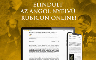 Elindult a Rubicon angol nyelvű oldala